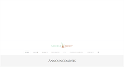 Desktop Screenshot of michelebrody.com